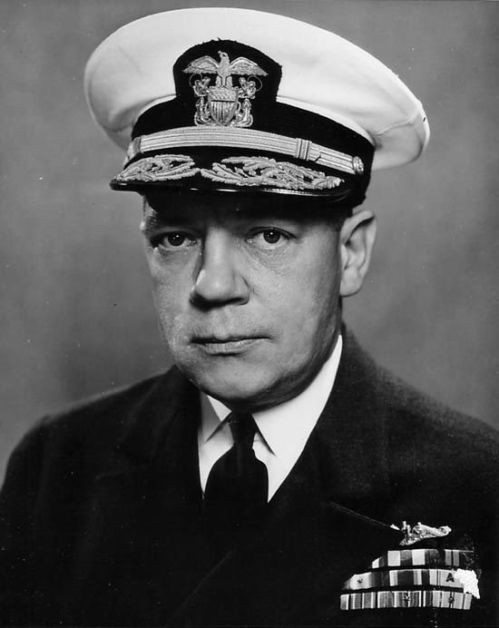 Francis Stuart Low (August 15, 1894 - January 22, 1964) was a decorated officer of the United States Navy with the rank of four-star Admiral. An expert in the Submarine warfare, Low is credited with the idea that twin-engined Army bombers could be launched from an aircraft carrier. This idea was later adopted for the planning of Doolittle Raid. Low distinguished himself as Chief of Staff, U.S. Tenth Fleet during the U-Boat campaign in the Atlantic Ocean and completed his career in 1956 as Commander, Western Sea Frontier, and Commander Pacific Reserve Fleet. 